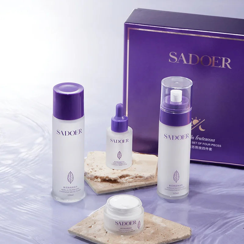 Perilla Overnight Skin Hydrating and Repair Skincare Set