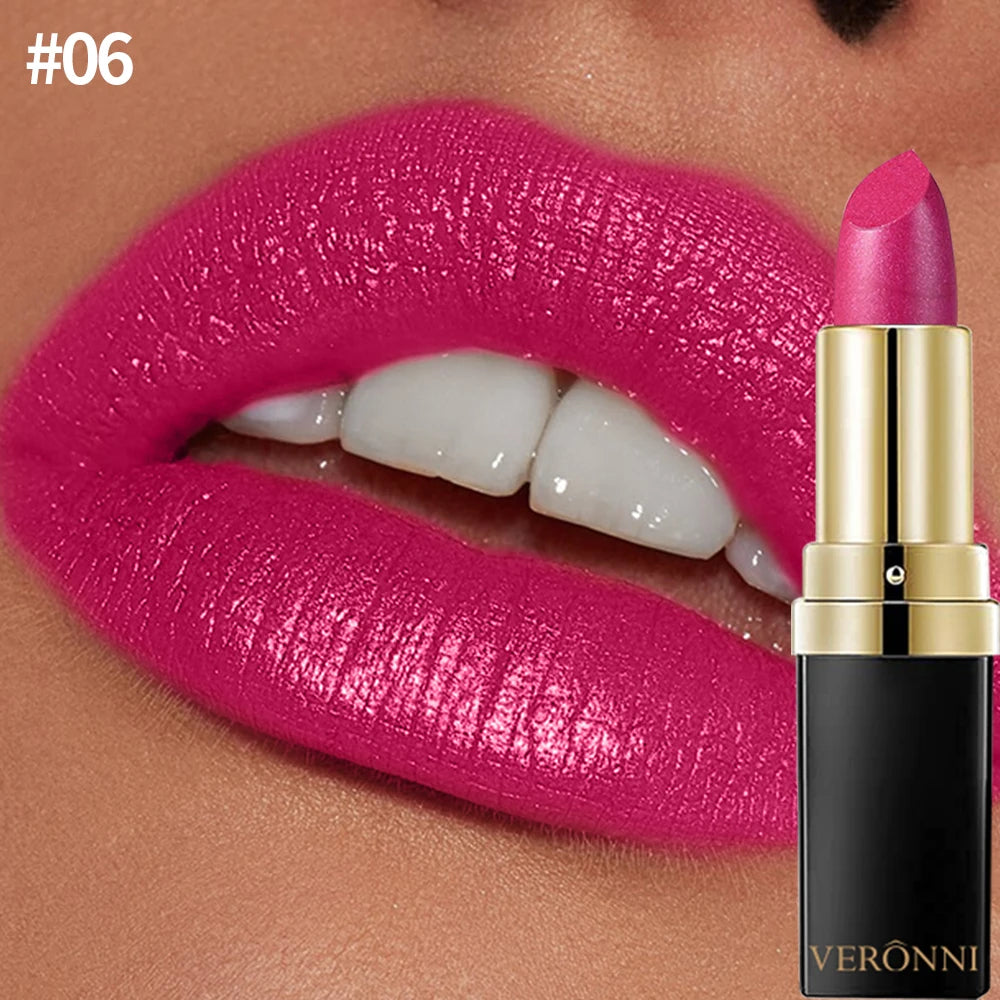 Shimmer Diamond Pearl Lip Gloss for Long-Lasting Shiny Lips
