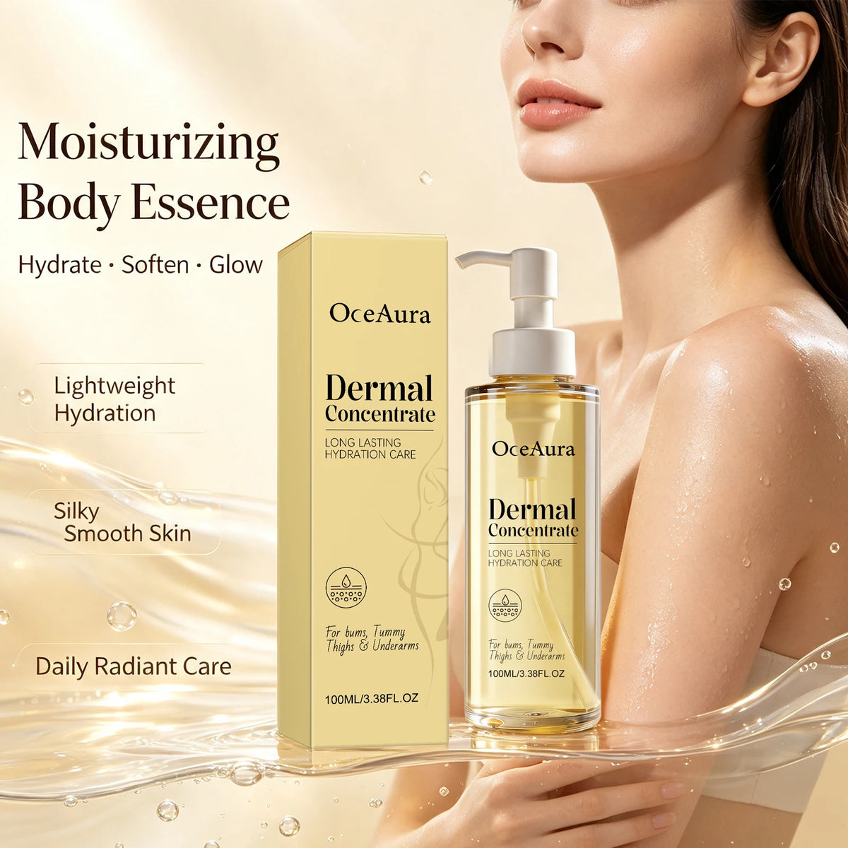 Brightening and Smoothing Body Moisturizing Serum