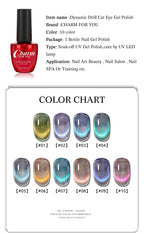 9D Galaxy Effect Magnetic Cat Eye Gel Nail Polish