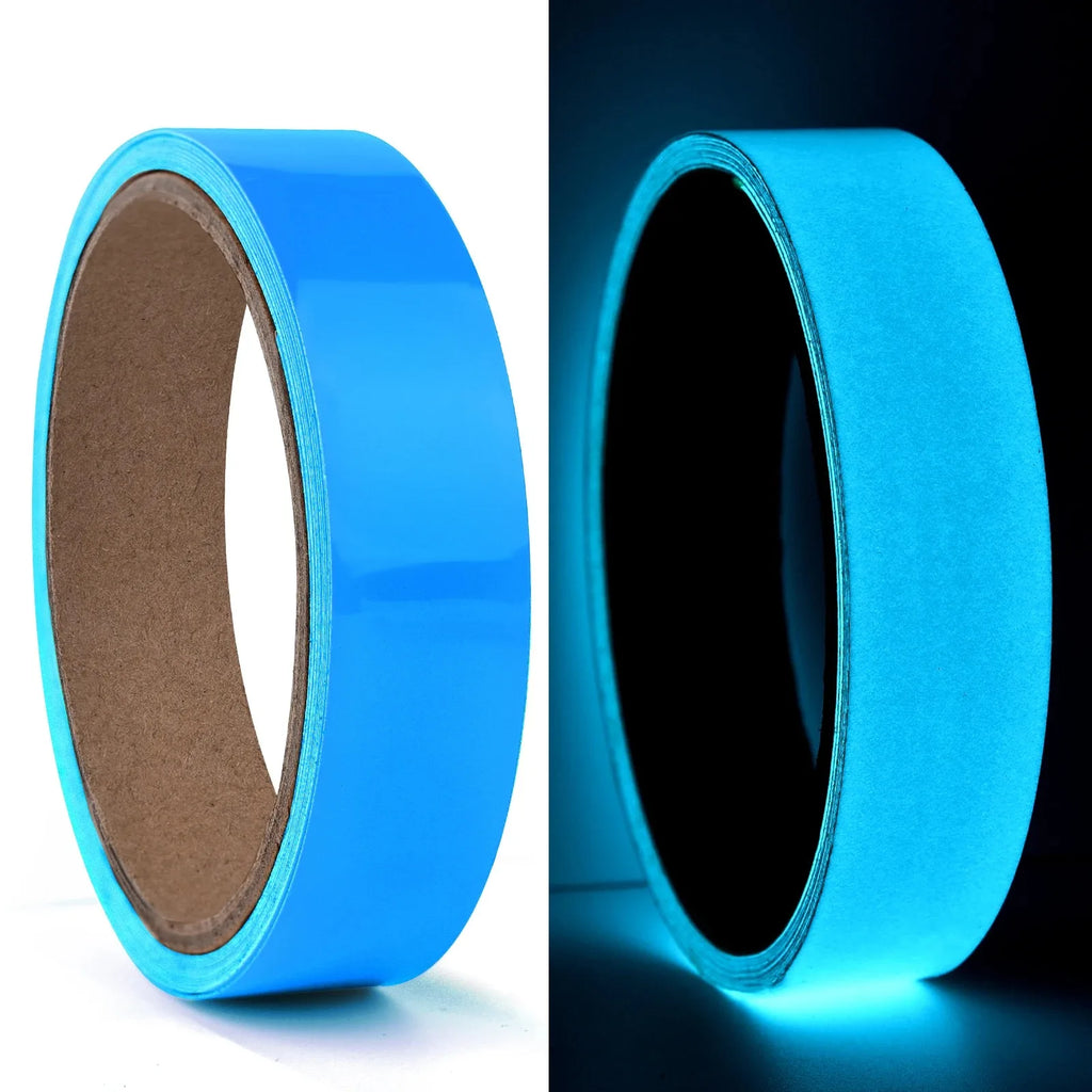Glow-in-the-Dark Adhesive Safety Tape for Night Visibility