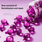 Rose Essential Oil Hair Repair Capsules for Dry Frizzy Hair