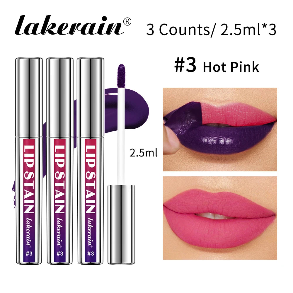 Waterproof Peel-Off Lip Stain Set