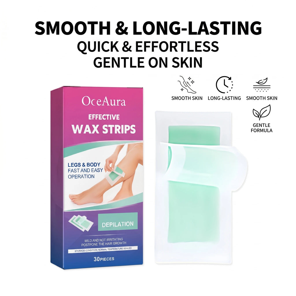 Gentle Full-Body Hair Removal Wax Strips
