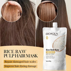 Deep Repair Rice Extract Hair Mask for Damaged Hair