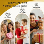 Comfortable Soft Silicone Denture Set for Men and Women