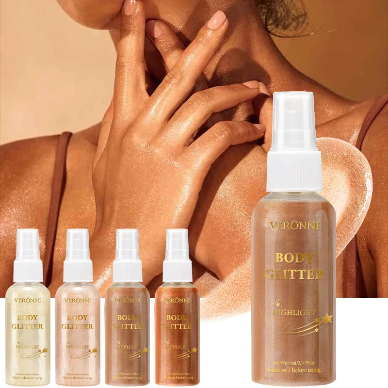 Diamond Liquid Body Highlighter Spray