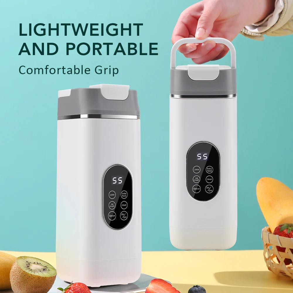 Portable 12-Blade Electric Juicer Cup