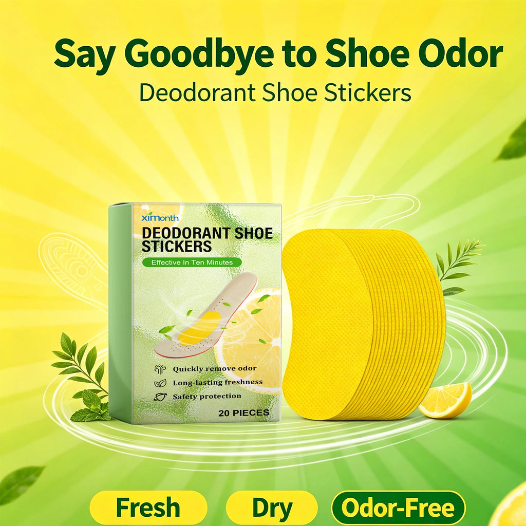 Refreshing Deodorant Shoe Patches for Odor Control