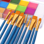 20-Color Professional Face and Body Painting Palette