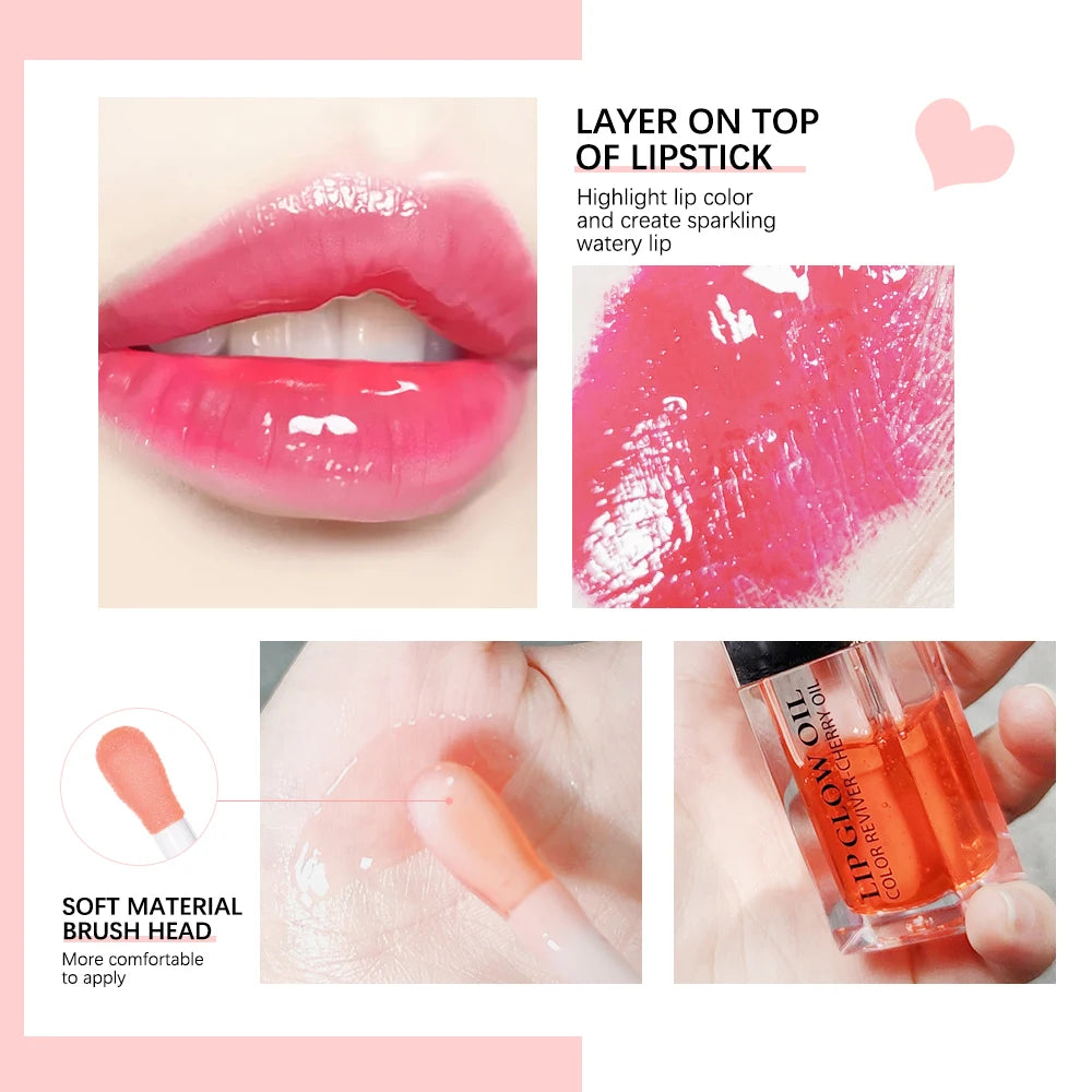 Hydrating Crystal Jelly Lip Plumping Gloss - 6