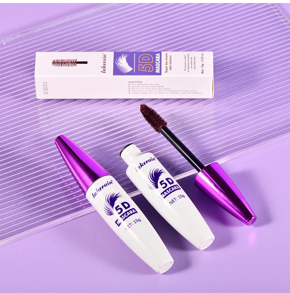Waterproof 5D Lengthening and Volumizing Mascara