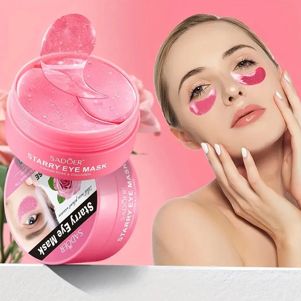 Rose Collagen Hydrating Eye Patches