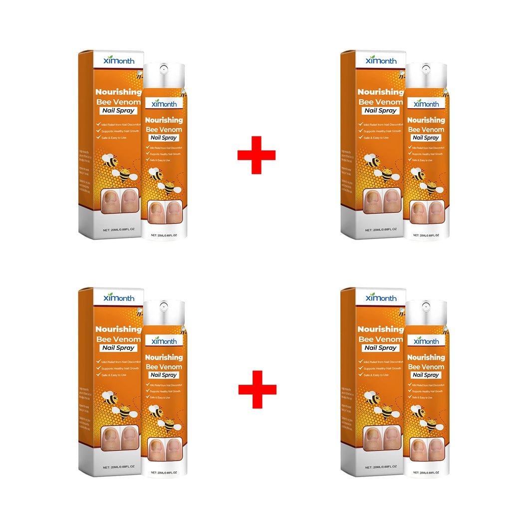 Bee Venom Nourishing Spray for Brittle and Discolored Nails