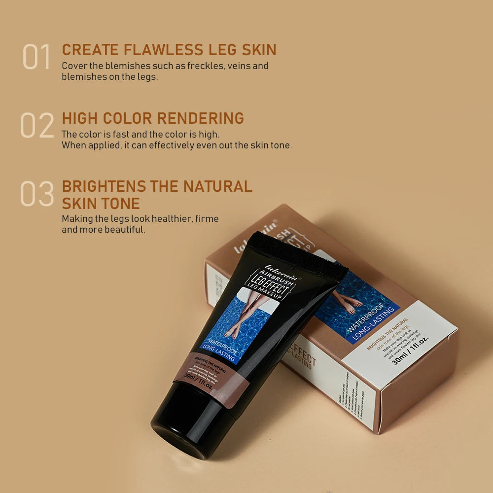 Waterproof Flawless Leg Makeup Foundation - 2