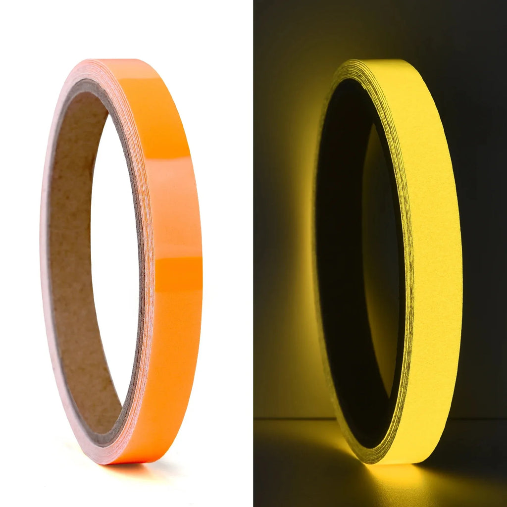 Glow-in-the-Dark Adhesive Safety Tape for Night Visibility