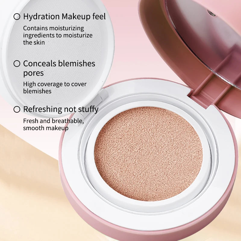 Waterproof Long-Lasting Moisturizing Foundation Cushion