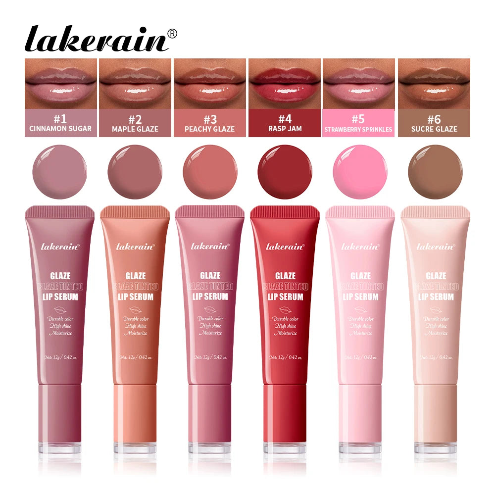 Hydrating Tinted Lip Serum for Plump and Glossy Lips