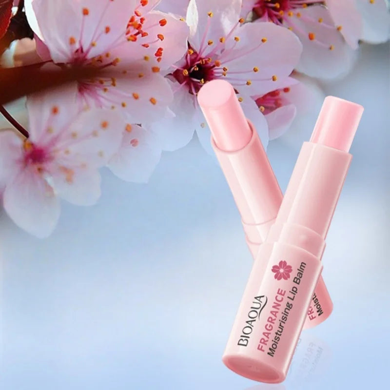 Sakura Moisturizing Lip Balm for Dry and Chapped Lips