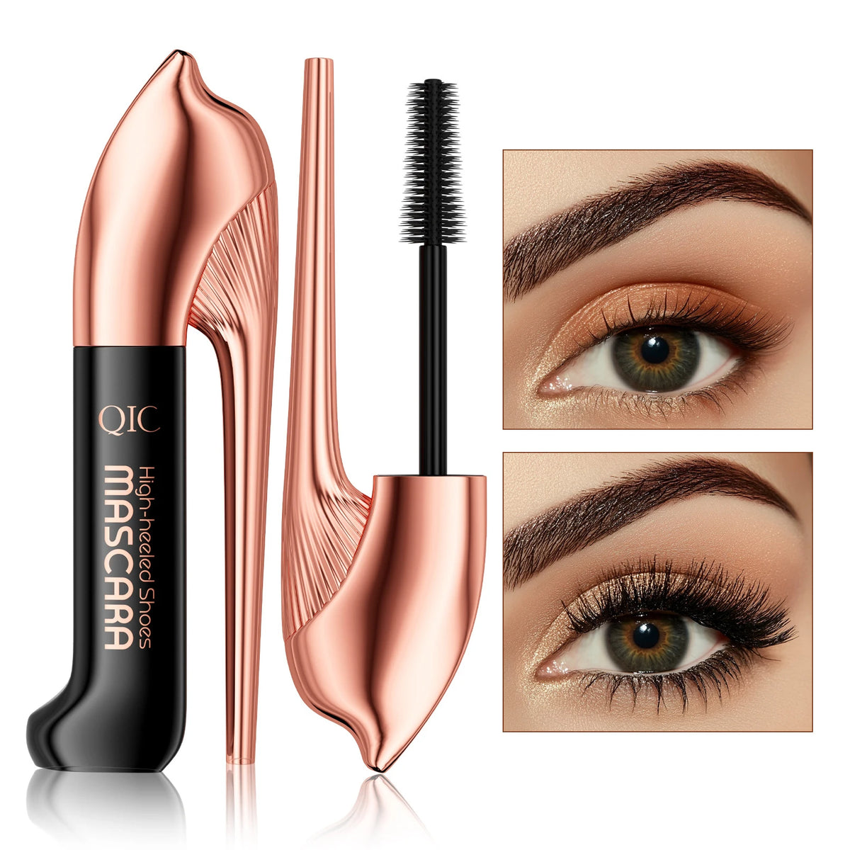 4D Waterproof Lengthening Silk Fiber Mascara