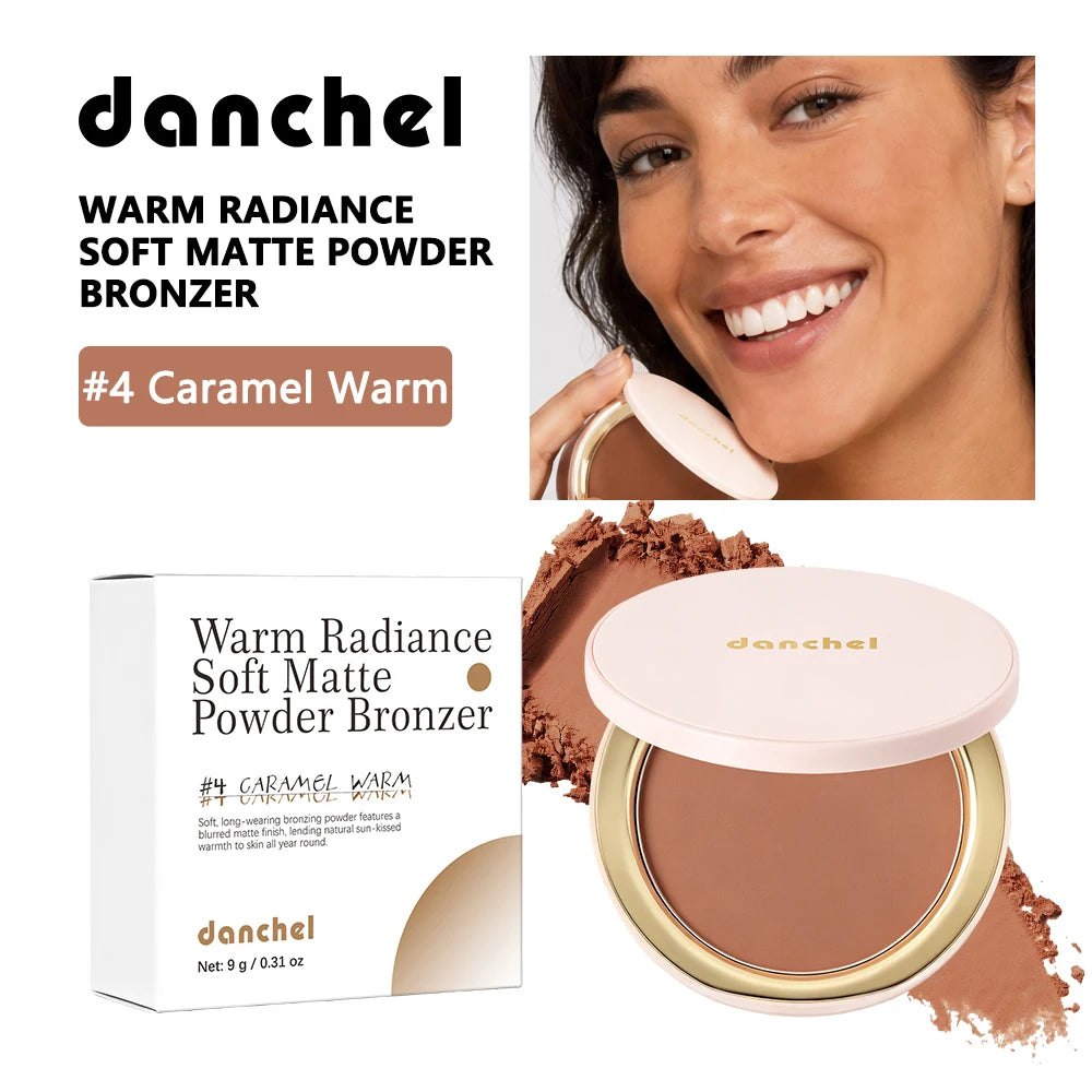 Soft Matte Bronzer Powder for Natural Contouring - 25
