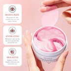 Rose Hyaluronic Acid Moisturizing Eye Mask