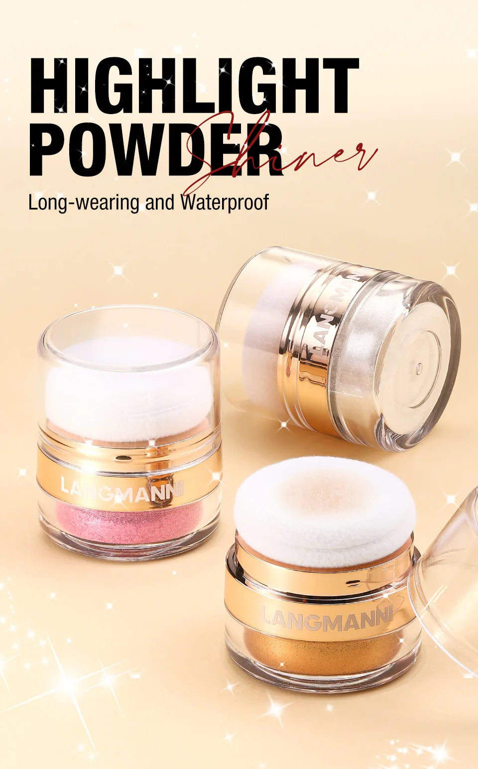 Shimmering Diamond Body Highlighter Powder