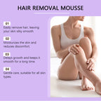 Painless Hair Removal Foam Mousse for Smooth Skin