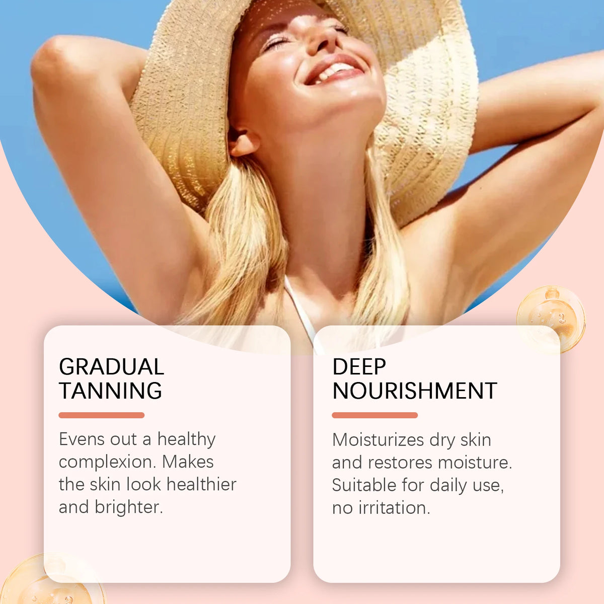 Intensifying Skin Tanning Accelerator Cream
