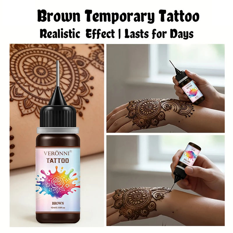 Temporary DIY Tattoo Paste for Festivals and Body Art