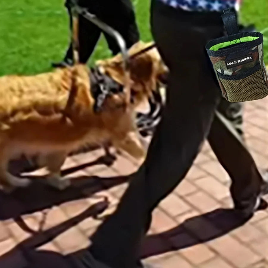 Hands-Free Dog Training Treat Pouch Waist Bag - 5