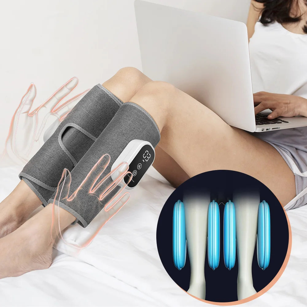 Wireless Air Compression Leg Massager for Circulation