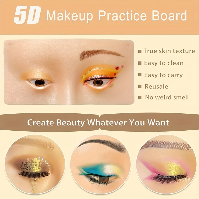 5D Makeup Practice Board for Beginners - 2