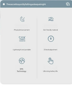 Microcurrent Handheld Sleep Aid Device
