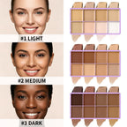 8-Shade Cream Concealer and Contour Palette