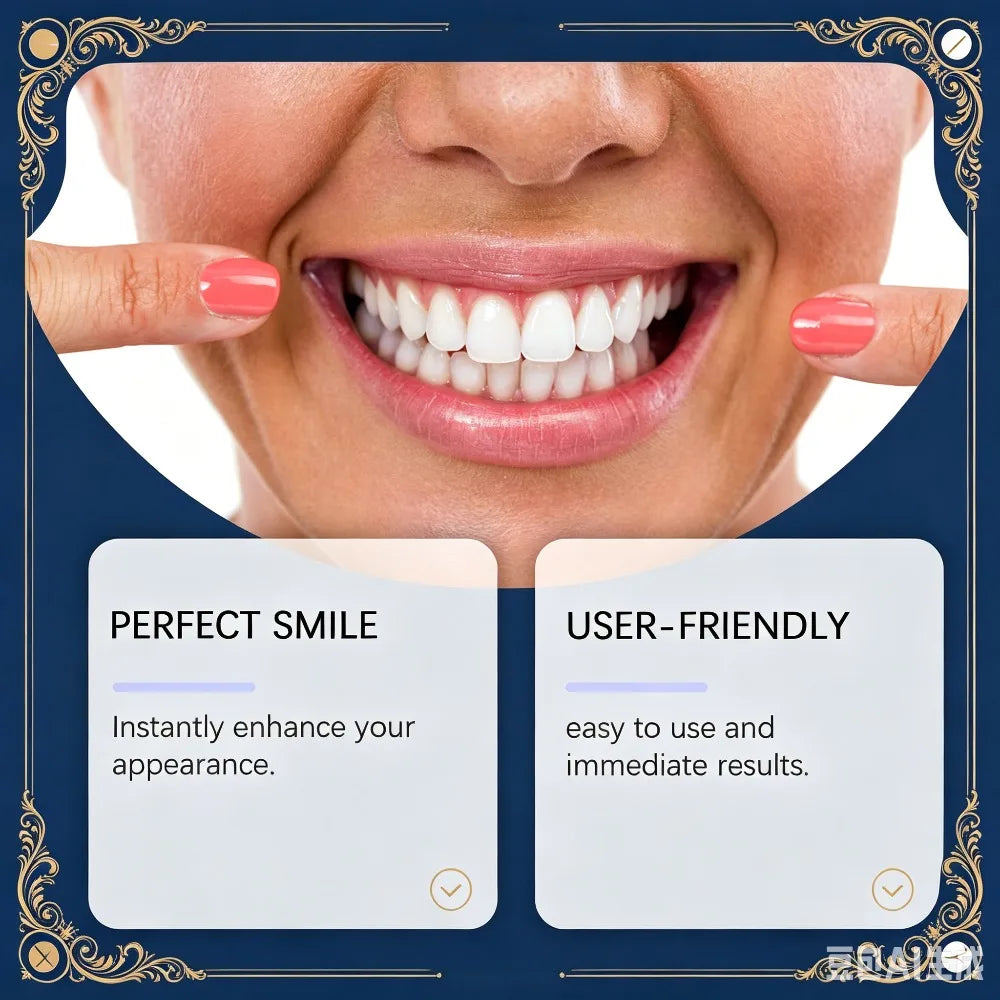 Custom Moldable Temporary Denture Kit for Natural Smile - 2