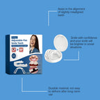 Adjustable Snap-On Cosmetic Dentures for Instant Perfect Smile