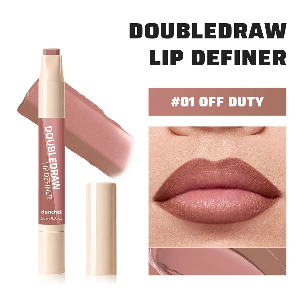 2-in-1 Dual Ended Lip Liner and Matte Lipstick