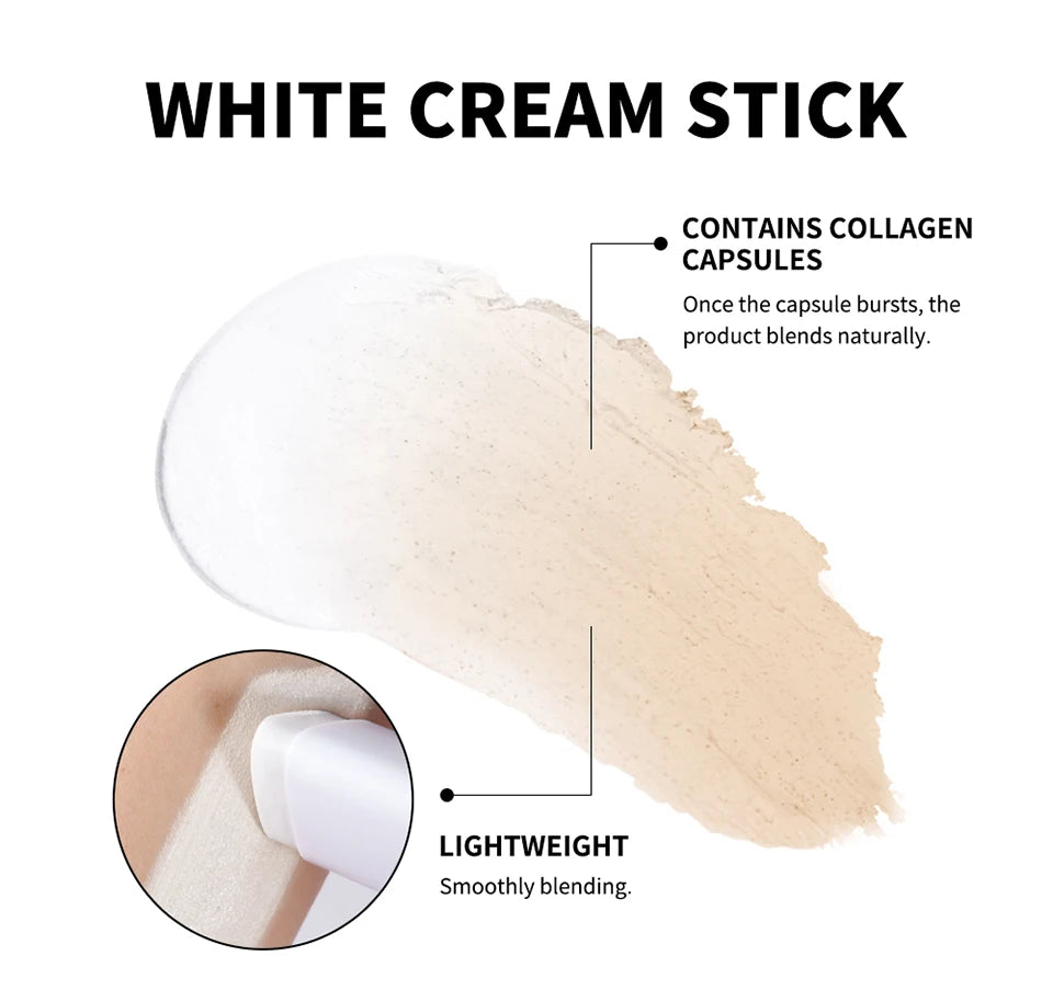 Color-Adapting Foundation Stick with Built-in Brush
