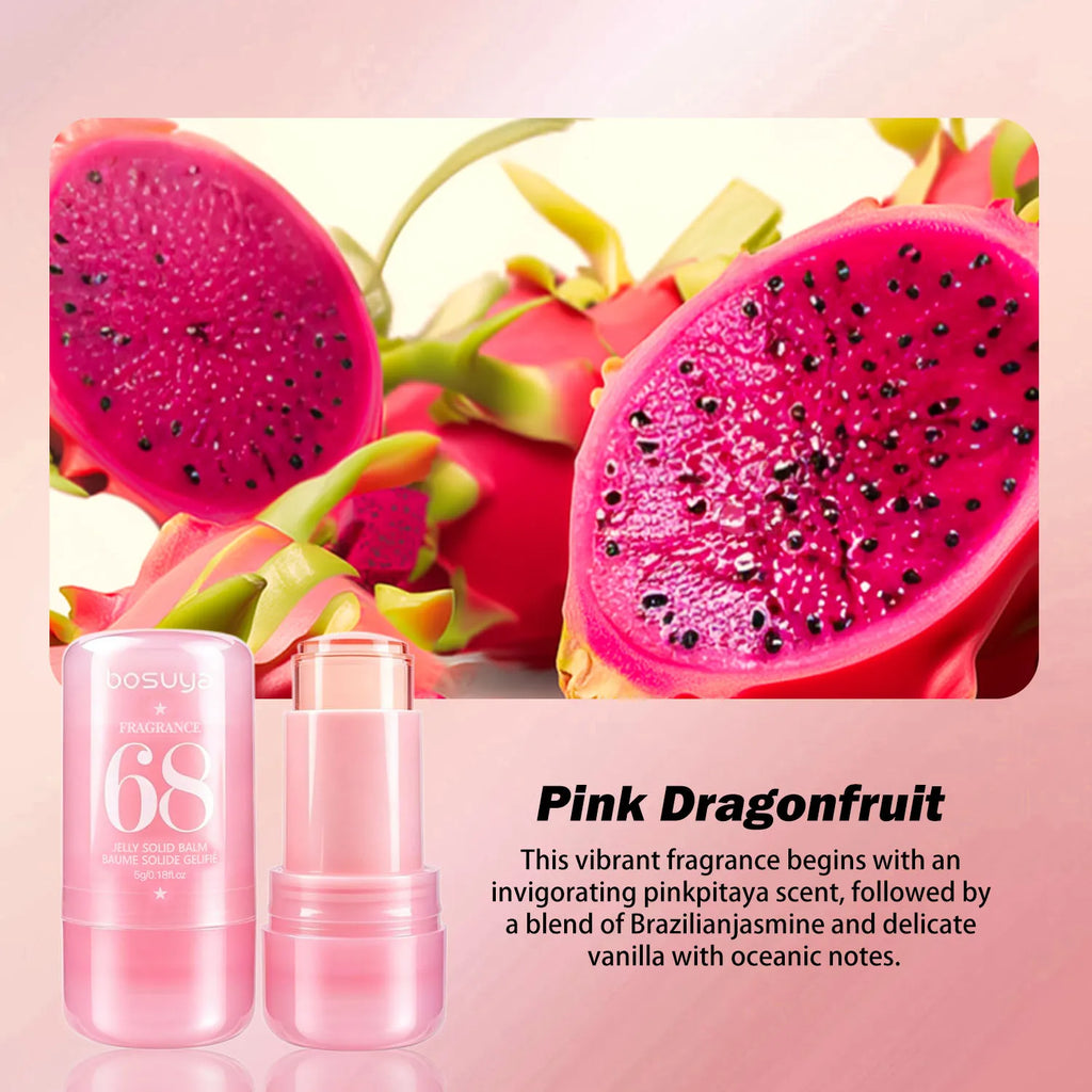 4-Pack Portable Jelly Solid Fragrance Perfume Stick Set