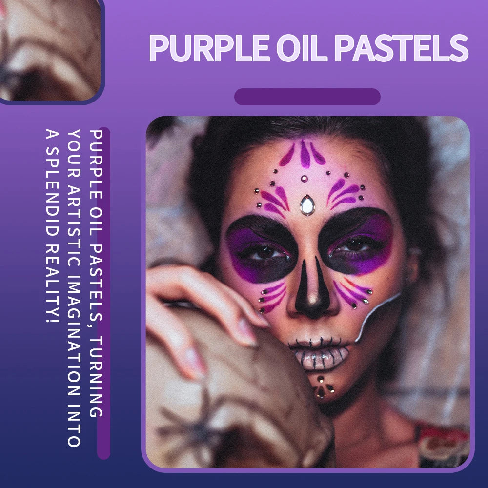 Waterproof Face and Body Paint Sticks for Cosplay and Parties