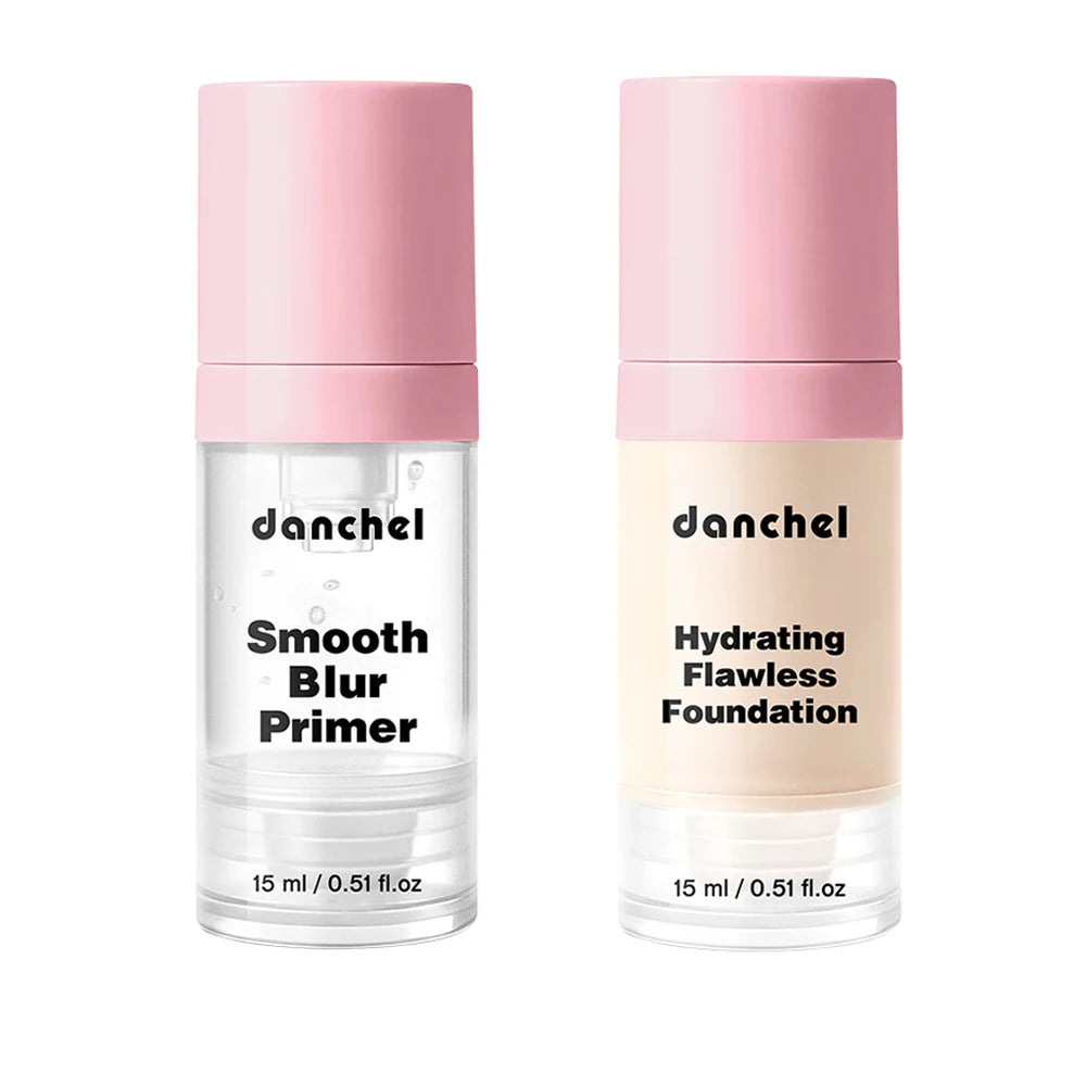 Smoothing Primer and Hydrating Foundation Makeup Set - 6