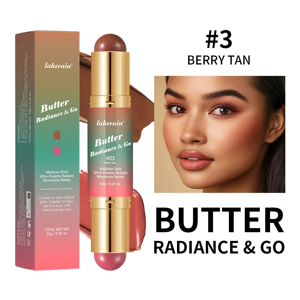Dual-Ended Cream Blush and Bronzer Stick - 20