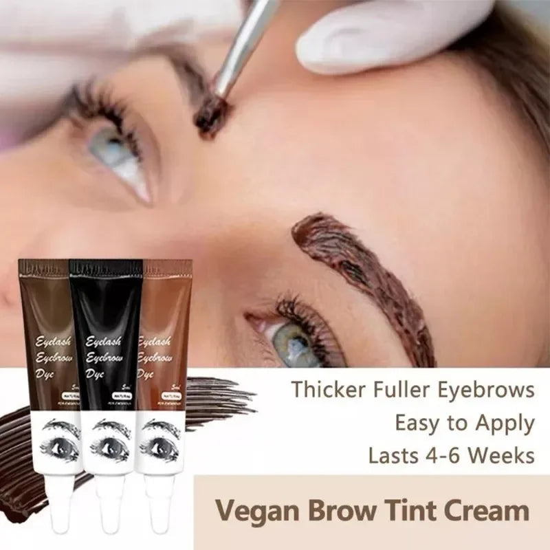 Semi-Permanent Eyelash and Eyebrow Tinting Kit - 7