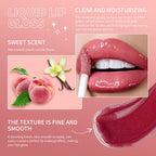 Hydrating Shimmer Lip Gloss for Plump and Moisturized Lips