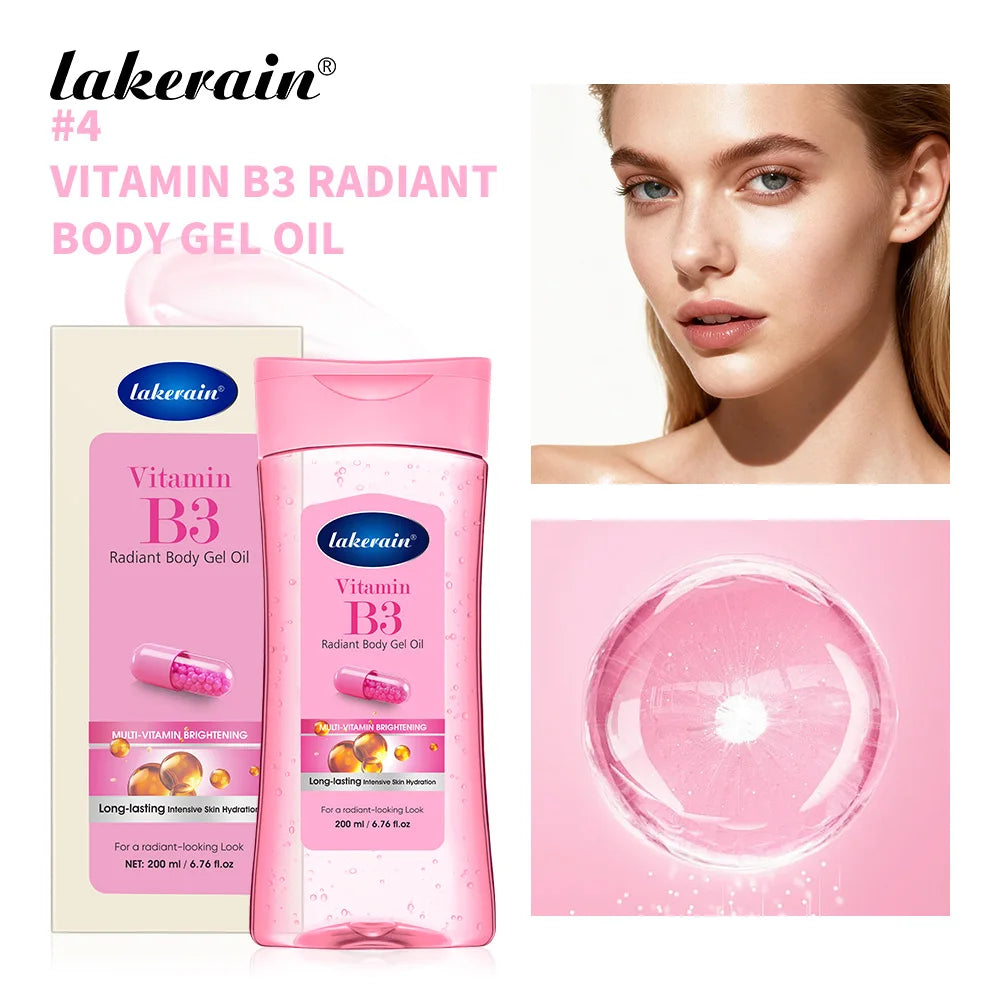 Radiant Glow Nourishing Body Gel Oil for Soft Skin