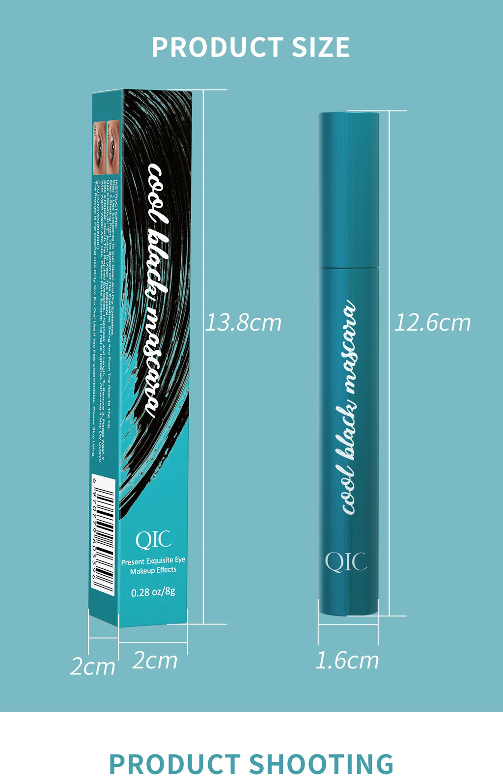 Long-Lasting Volumizing and Lengthening Mascara