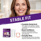 Comfortable Silicone Denture Set for Instant Smile Transformation
