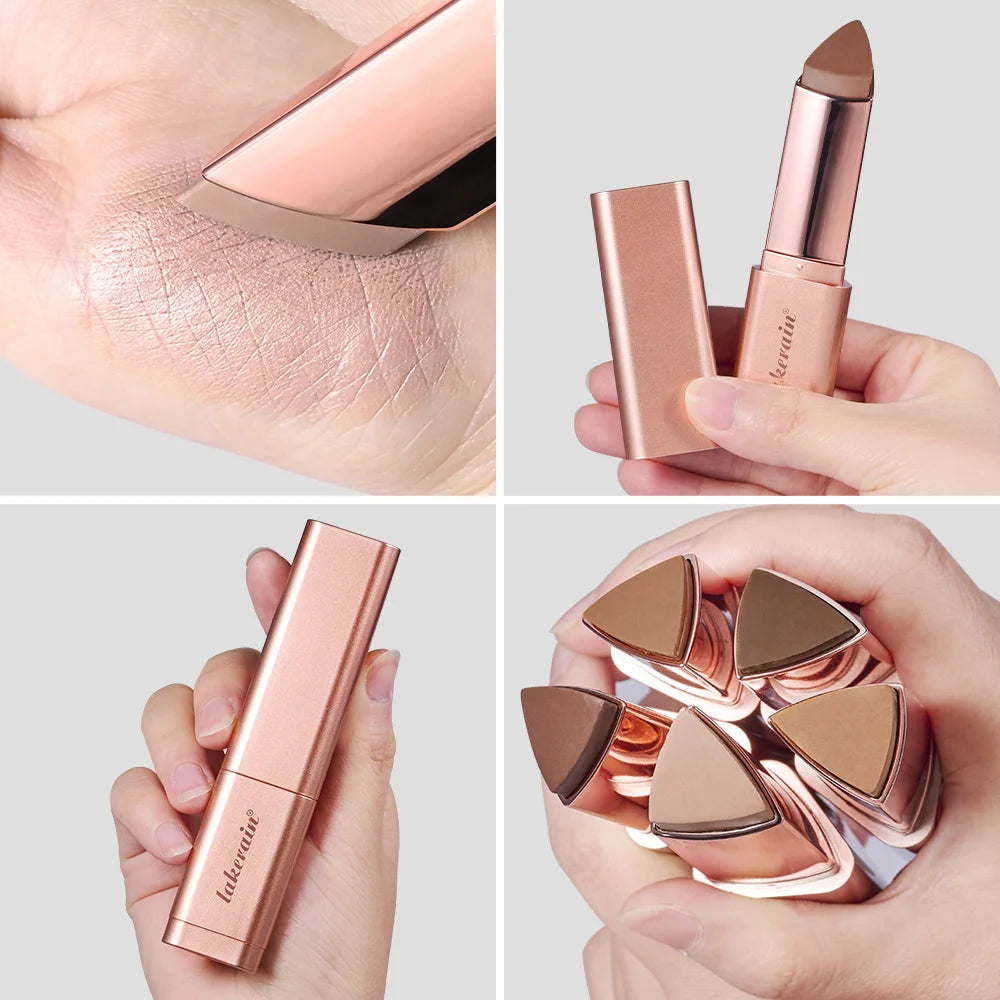 Cream Bronzer and Contour Stick for Sculpted Face Makeup - 5