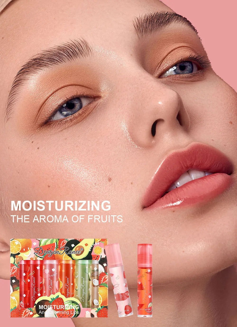 Fruit Roll-On Hydrating Lip Gloss Set